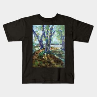 Fall in Burlington, NJ Kids T-Shirt